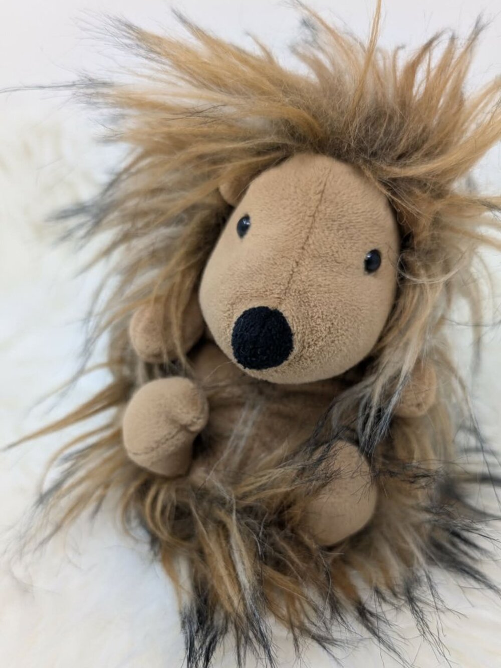 Jellycat Didi Hedgehog Retired 6" Cute Plush Long Haired Animal